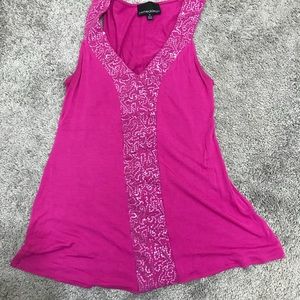 Cynthia Rowley magenta tank top